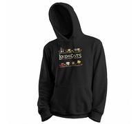 GREATFITS Funny Lord of The Cats LOTR Parody Negra Sudadera con Capucha Unisex