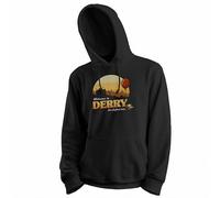 GREATFITS It Horror Movie Welcome To Derry Stephen King - Sudadera con Capucha Unisex, Color Negro, Talla M