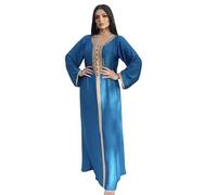 Greatfool Kaftan Mujer - Chilaba Mujer Que Puede llevarse como un caftán marroquí o un Kaftan Playa - Kaftan Mujer Playa Adaptada a Todas - M