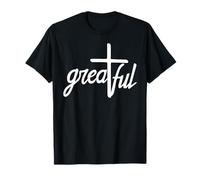 Greatful Jesús Camiseta de la Biblia Pride T-Shirt Mujer Camiseta