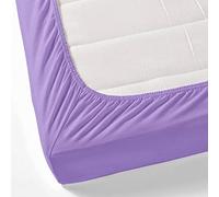 GREATOYAR Sábana Bajera Ajustables, Sábana Bajera Cama, Ropa de Cama, Sábana Barata Cómoda, Protector de Colchón, 100% Polyester, Cama 105x190cm, Cama 105x200cm, Color Morado