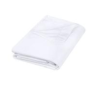 GREATOYAR Sábana Encimera, Sábana Blanca, Sábana Lisa, Sábana para Hotel, Ropa de Cama, 100% Polyester, para Cama 90cm, 160x260cm, Color Blanco