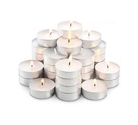 GREATOYAR Velas de Té, Candelita, Velas Pequeñas, Velas de Té Aromáticas, Velas con Aroma, velas Romanticas, Candle de Pasión, Larga Duración, 4 Horas, Blanco, 500 Unidades