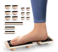 GREATRICH Balance Board, Tabla de Equilibrio para Pie y Tobillo con 3 Niveles, Tabla de Equilibrio para Rehabilitación, Entrenamiento de Fuerza y Estabilidad para Atletas y Mayores