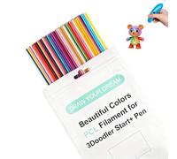 GREATRICH Recambios para Boligrafo 3d, 32 colores para Niños, Filamento PCL de baja Temperatura, 160 Unidades Total, Compatible con 3Doodler Start y Start+
