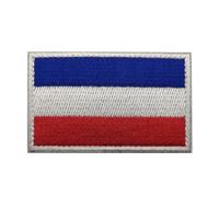GreatRise 2 parches de bandera de los Países Bajos, 8 × 5 cm, gancho y bucle, banderas de Europa, insignia bordada, multicolor, parche autoadhesivo para ropa, mochila, uniformes, chaleco, chaqueta