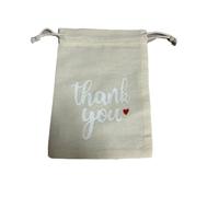 GreatRise 20 bolsas de algodón con cordón en forma de corazón, bolsas de tela, bolsas para joyas, bolsas de regalo para el día de la madre, día de Acción de Gracias, boda, cumpleaños, Navidad