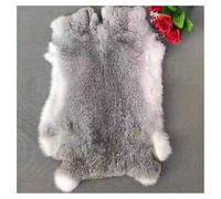 GreatRise 3 cm de longitud del pelaje de 25 mm de grosor, piel de conejo artificial, todo natural, piel de conejo de primera calidad, para costura artesanal, ropa, rodilleras, sillas, alfombras