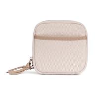 GreatRise Bolsa de cosméticos de gran capacidad para mujer, pequeña y portátil, bolsa de maquillaje de viaje, bolsa de maquillaje, bolsa de aseo con cremallera, bolsa de aseo con compartimento para