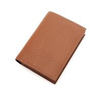 GreatRise Cartera pequeña para mujer, de piel auténtica, mini tarjetero, cartera corta con broches, 6 compartimentos para tarjetas, bolsillo para monedas con cremallera, muchos compartimentos, para