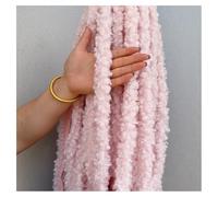 GreatRise Cinta de piel sintética de 3 cm, rizada de piel sintética, cinta decorativa de piel de oveja artificial, borde de felpa para coser, estrecho de piel sintética, para disfraces, manualidades