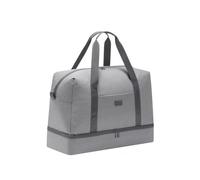 GreatRise Sporttasche Damen und Herren Dry Nasss Trennung Schwimmtasche Wasserdicht Reisetasche mit Schuhfach & Nassfach Fitnesstasche Trainingstasche Handgepäck Tasche für Reisen Sport Outdoor, gris