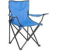 GREATS Silla Plegable de Camping 4 Unidades 50x50x80cm Silla de Acampada Plegable Silla Jardin (4 Unidades, Azul)