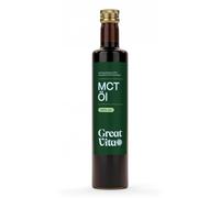 GreatVita MCT Aceite basado en aceite de coco 2 litros | Ácidos grasos C8 y C10 de calidad superior 70% de ácido caprílico y 30% de ácido cáprico