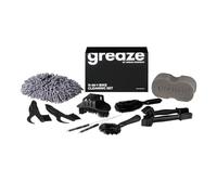 greaze kit limpieza bicicleta - set de cuidado para bicicletas - cepillo limpia cadenas bicicleta + cepillo limpiador cadena bicicleta - cepillo piñones - aparato de limpieza de cadena (11 piezas)