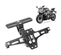 GREB Soporte de Montaje Matrícula Trasera para Aprilia RS 660 2020-2024 2025, Ajustable Portamatriculas Soporte Eliminador de Guardabarros Accesorios