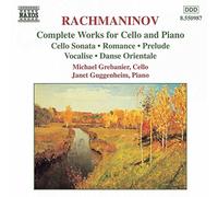 Grebanier,M. - Rachmaninov : L'oeuvre intégrale pour violoncelle et piano