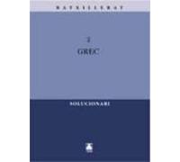 Grec 2 Batxillerat. Solucionari