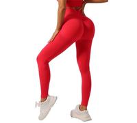 GRECERELLE Leggings de gimnasio para mujer, cintura elástica, suavidad, levantamiento de glúteos, opacos, control de abdomen, pantalones de yoga, entrenamiento, correr, caminar, pantalones para mujer