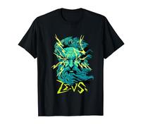 Grecia Mitos Rayo Thunder Sky Zeus Camiseta