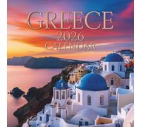 Greece Calendar 2026: Discover Greece’s Iconic Islands, Ancient Temples & Stunning Seascapes