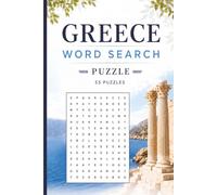 Greece Word Search Puzzle: 55 Puzzles Word Search about Greece and More | 6x9 inches, 110 pages | Gift for Greece, Countries & Traveling Lover