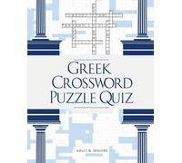 Greek Crossword Puzzle Quiz: Improve Memory, Focus, and Greek Vocabulary Through Engaging Crossword Puzzles