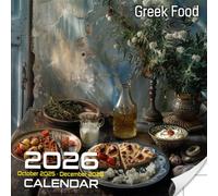 Greek Food Calendar 2026: Explore the Flavors of Greece with Delicious Dishes