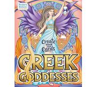 Greek Goddesses: Create Your Own Cards Coloring Book | Color, Relax & Imagine | 30 Elegant Goddess Card Designs in Mythical Greek Scenes to Color | ... History & DIY Crafts | Unique Designs