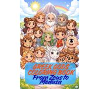 Greek Gods Coloring Book: From Zeus to Medusa - Fun Mythology Coloring for Kids & Adults: Discover Greek mythology with 75 detailed coloring pages - Every other page blank for creative freedom!