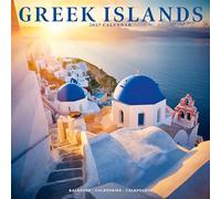 Greek Islands 2027 Calendar | Square Wall Calendar | Travel Gift | Plastic Free Packaging | by Avonside Publishing