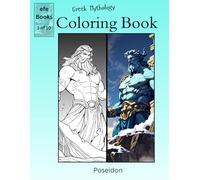 Greek Mythology Coloring book Series: Poseidon