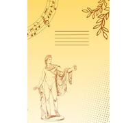 Greek mythology notebook: dot grid | 6×9 In | 100 page | kids, teens | matte