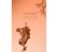 Greek mythology notebook: dot grid | 6×9 In | 100 page | kids, teens | matte