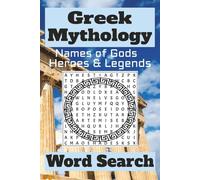 Greek Mythology Word Search: Names of Gods, Heroes & Legends