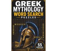 Greek Mythology Word Search Puzzle Book: 55 Word Search Puzzles Featuring Gr ods, Heroes, Titans & More | 6x9 Inches