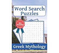 Greek Mythology Word Search Puzzles: Word Searches about Greek Gods, Heroes, Monsters and More | 6x9 inches, 110 Pages, Includes Solutions | 50+ ... Perfect for Vacations, Holidays and Free Time