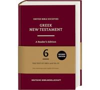 Greek New Testament GNT6 – Edición para lectores con cinta – Deutsche Bibelgesellschaft