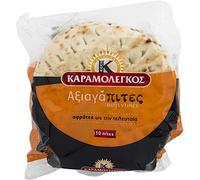 Greek Souvlaki Pita Bread, 30 portions, 3 Pack of 10 Pcs, Gyros Pita