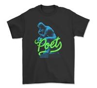 Greek T-Shirt Thinker Auguste Rodin Statue Mythology Poet Archives Desi