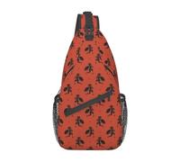 Greek Warriors- Warriors Sling Mochila Pecho Bolso Bandolera Gimnasio Ciclismo Viajes Senderismo Daypack para Hombres Mujeres