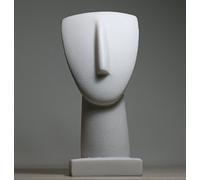 greekartshop Figura de la cabeza de las Cícladas ídolo griego de arte moderno museo, 17,5 cm