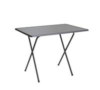 Greemotion Mesa de Jardín Plegable, Mesa de Exterior Multifuncional con Patas Tipo Tijera, Mesa Plegable para Camping, Aprox. 60 x 63 x 80 cm, Antracita