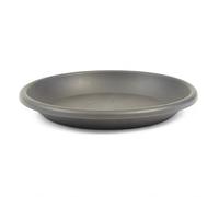 Greemotion Plato para Maceta de Flores Mira, Bandeja de Plástico para Macetas, Platillo de Maceta Redondo, Aprox. Ø 68 x 9,7 cm, Antracita