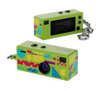 (Green) 0.96 Inch TFT Screen 2MP Thumb Camera with Keychain 1080P HD Mini Video Recorder for Kids Birthday Gift