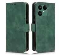(Green) 2025 Compatible For Fairphone 6 Leather Case Skin Feel Anti Drop Wallet Flip Phone Cover