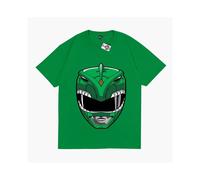 (Green,5XL)Camiseta Ligera Mighty Morphin Power Rangers Patrón Floral Para Hombre Ropa Verano