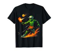 Green Alien Pickleball Space Sports UFO & UAP Believers Camiseta
