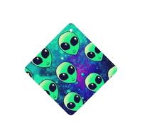 Green Aliens Printing - Ambientador para coche, 10 unidades, con cuerda para coche y hogar