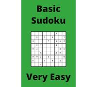 Green Basic Sudoku Book, 9x9 Puzzles, 150 Pages, 5x8, Very Easy